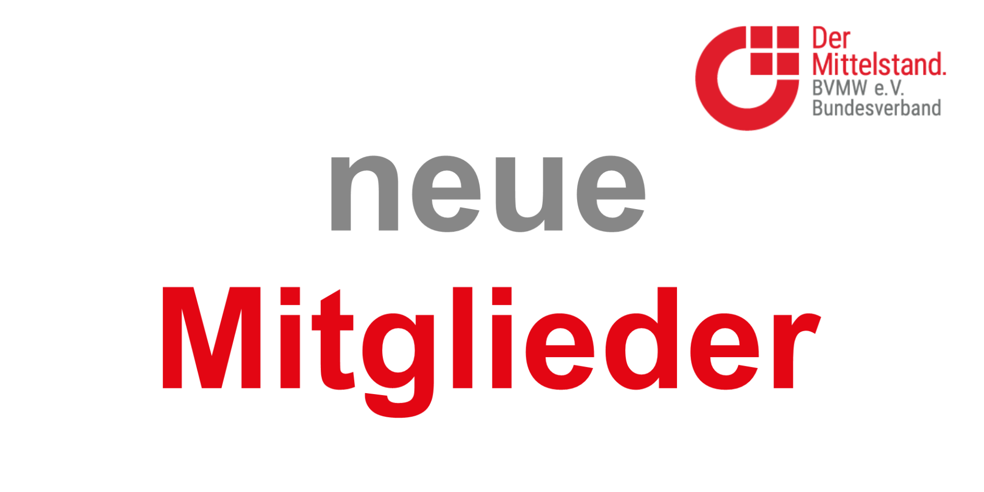 Neumitglieder BVMW DE