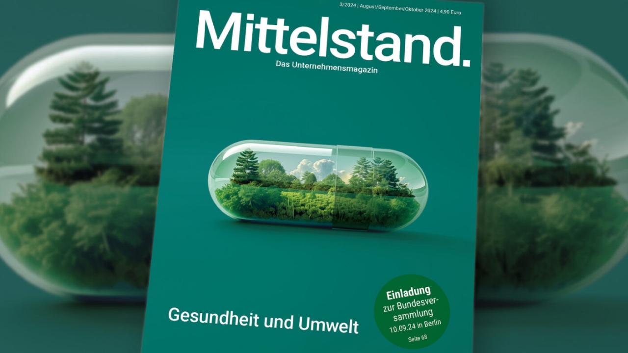 Magazin: Gesunde Mitarbeitende und gesunde Umwelt