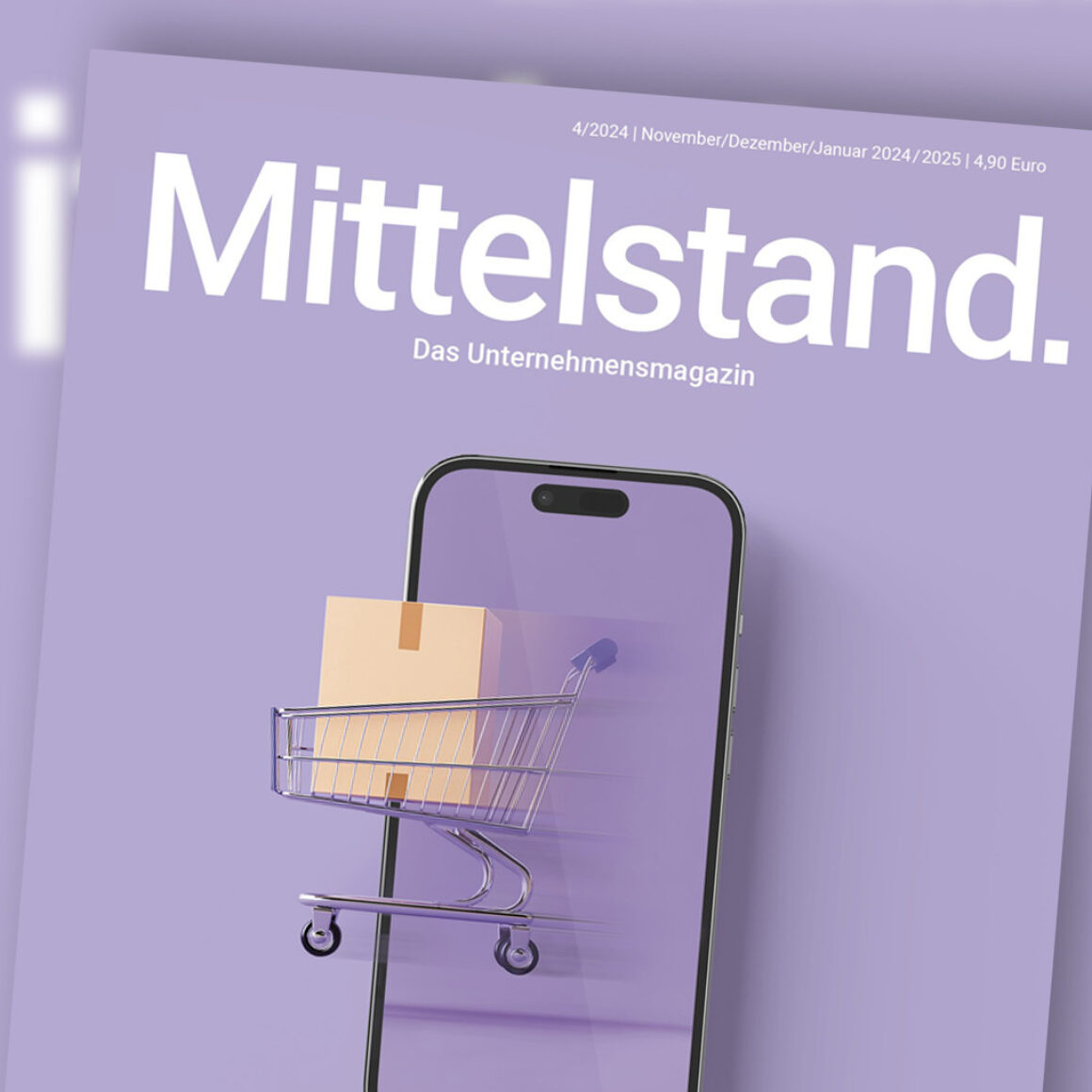 Cover des Magazins „Mittelstand. Das Unternehmensmagazin“ Ausgabe 3/2024