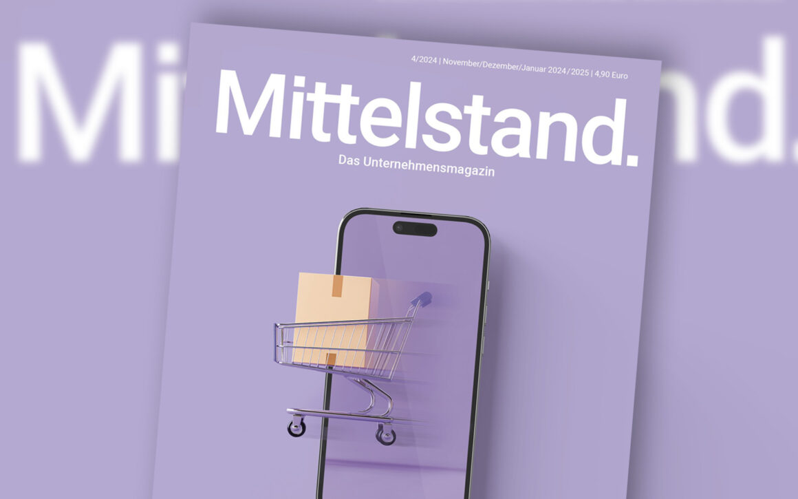 Cover des Magazins „Mittelstand. Das Unternehmensmagazin“ Ausgabe 3/2024