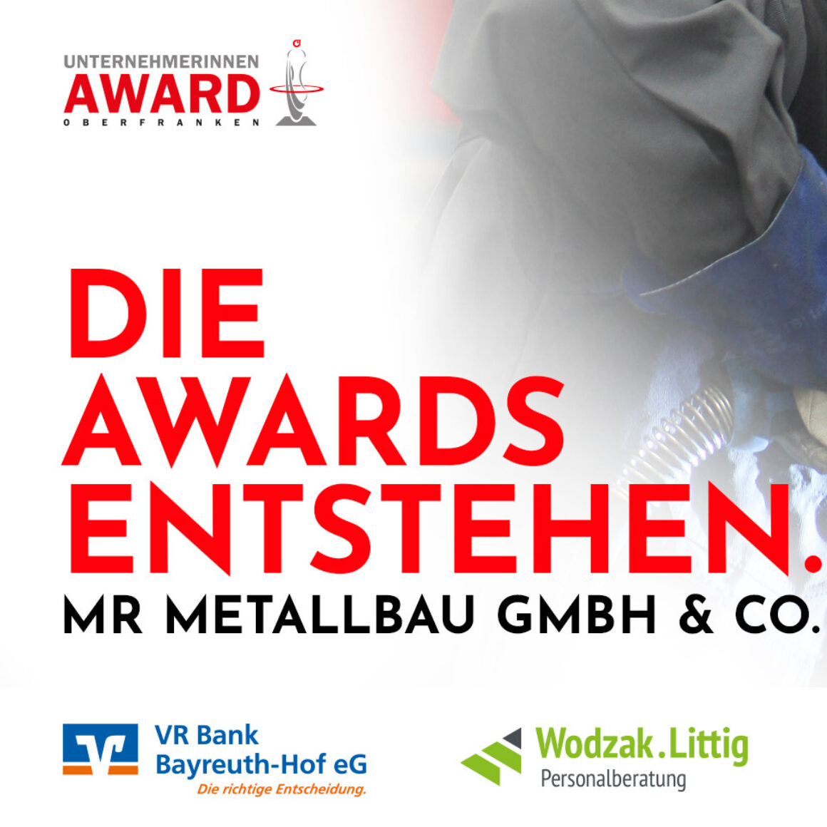 BVMW Unternehmerinnen Award 2023 Oberfranken - MR Metallbau aus Bayreuth