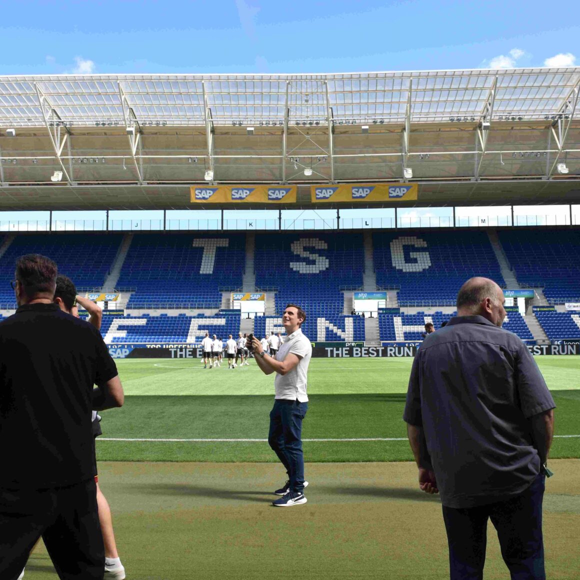 Blick ins Stadion