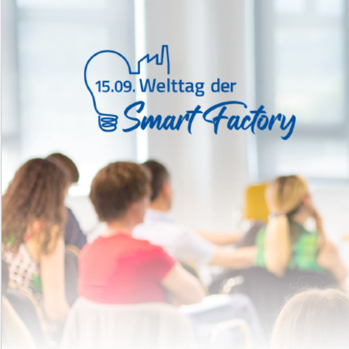 Banner zum Welttag der Smart Factory