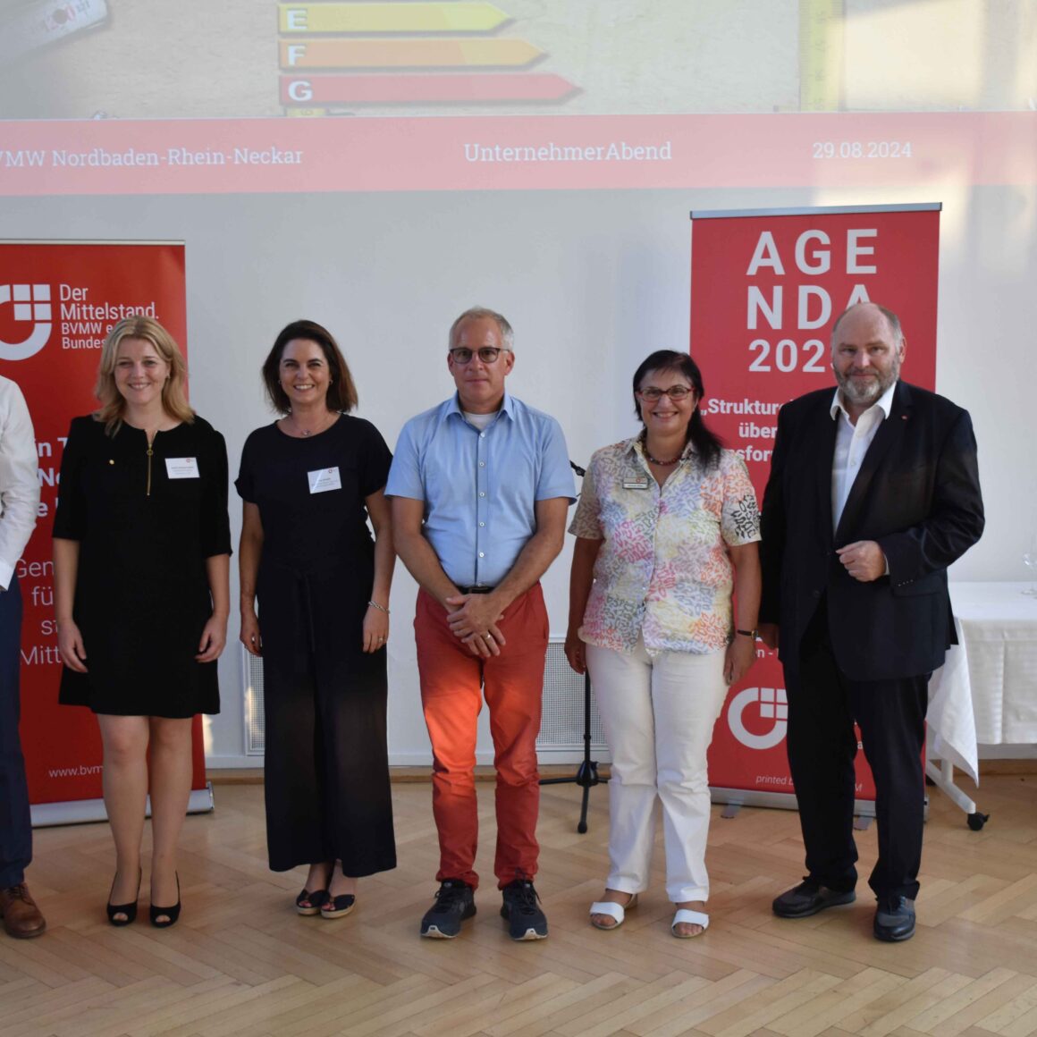 Gruppenbild Veranstaltung HEBERGER