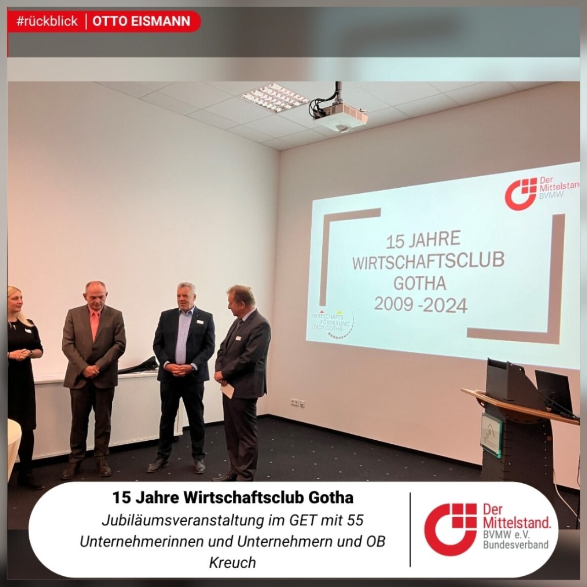 Jubiläumsveranstaltung im GET