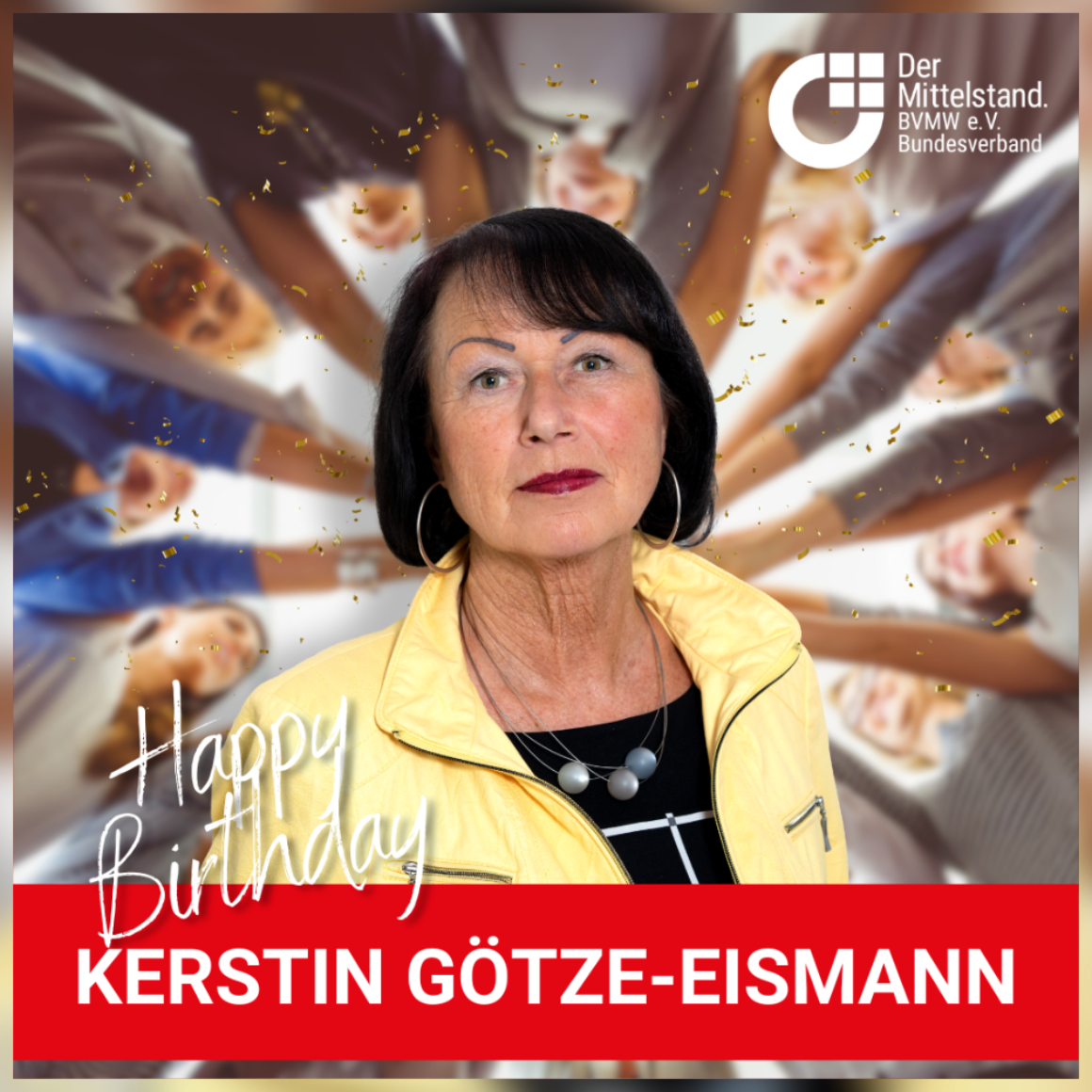 Herzlichen Glückwunsch Kerstin Götze Eismann