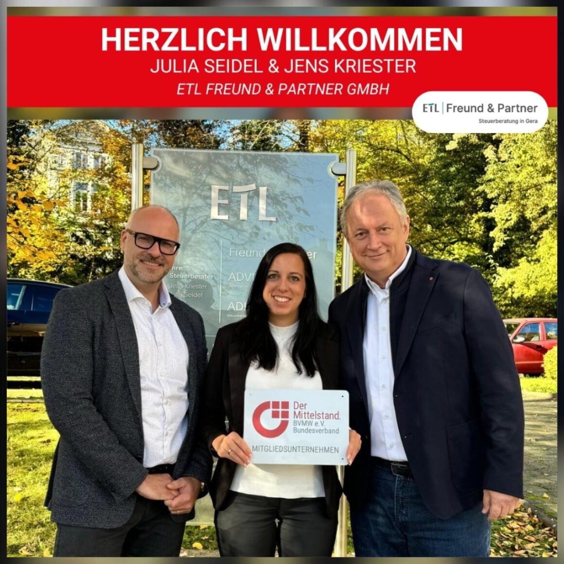 Herzlich willkommen ETL Freund und Partner GmbH