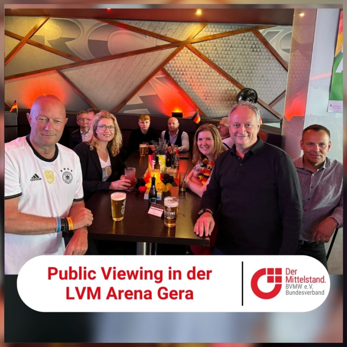 Public Viewing in der LVM Arena Gera