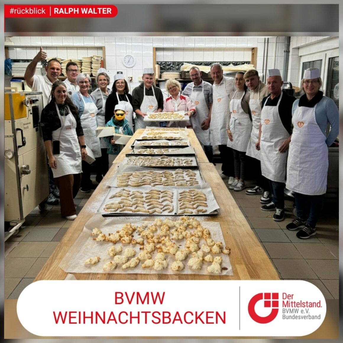 Ralph Walter Weihnachtsbacken Bäckerei Laudenbach Gera